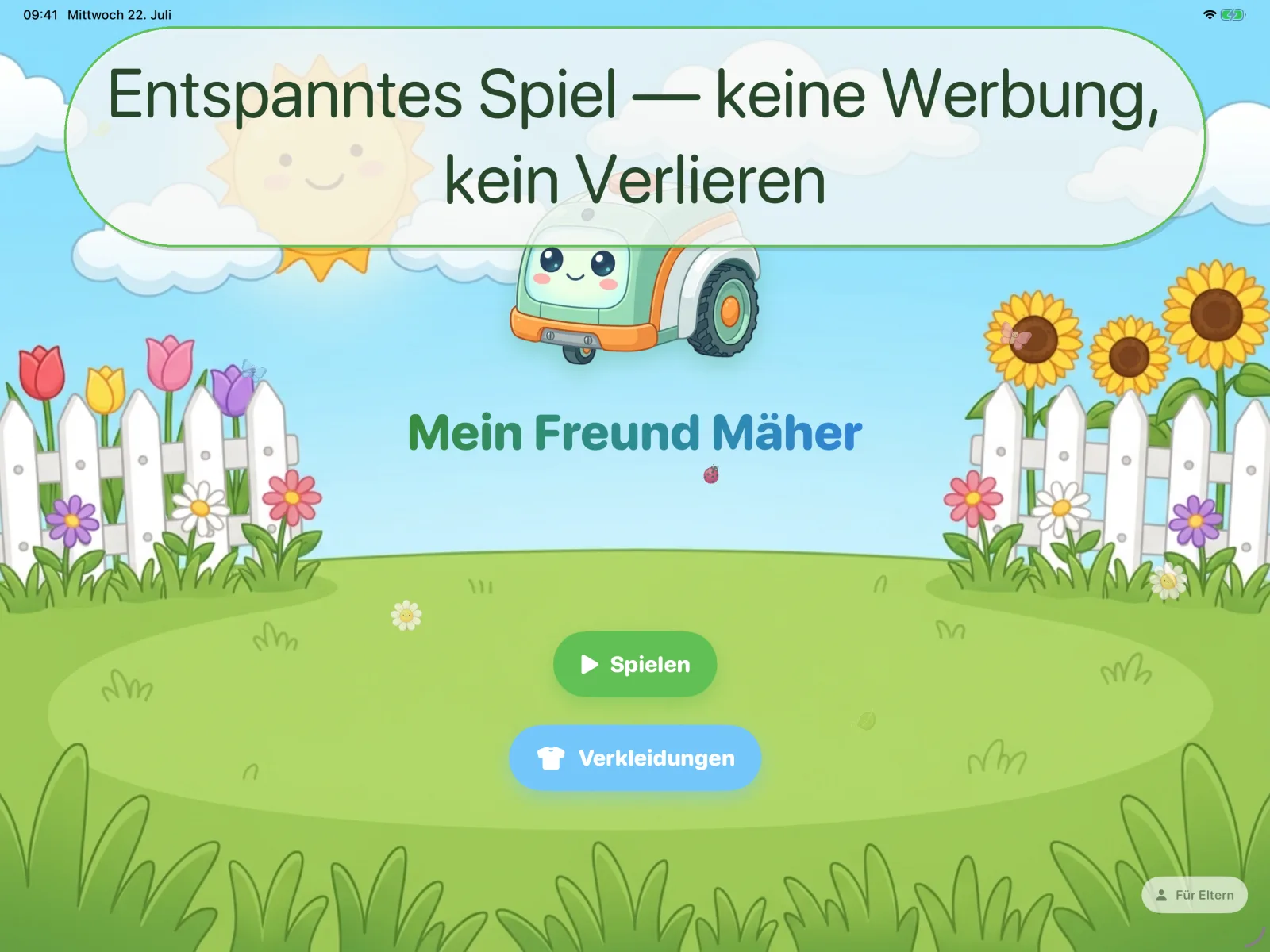 Entspanntes Spiel — keine Werbung, kein Verlieren