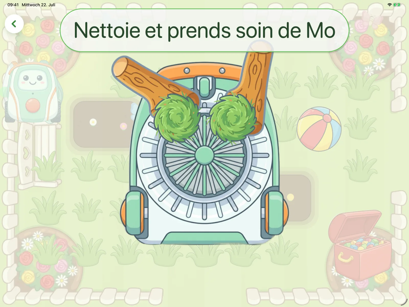 Nettoie et prends soin de Mo