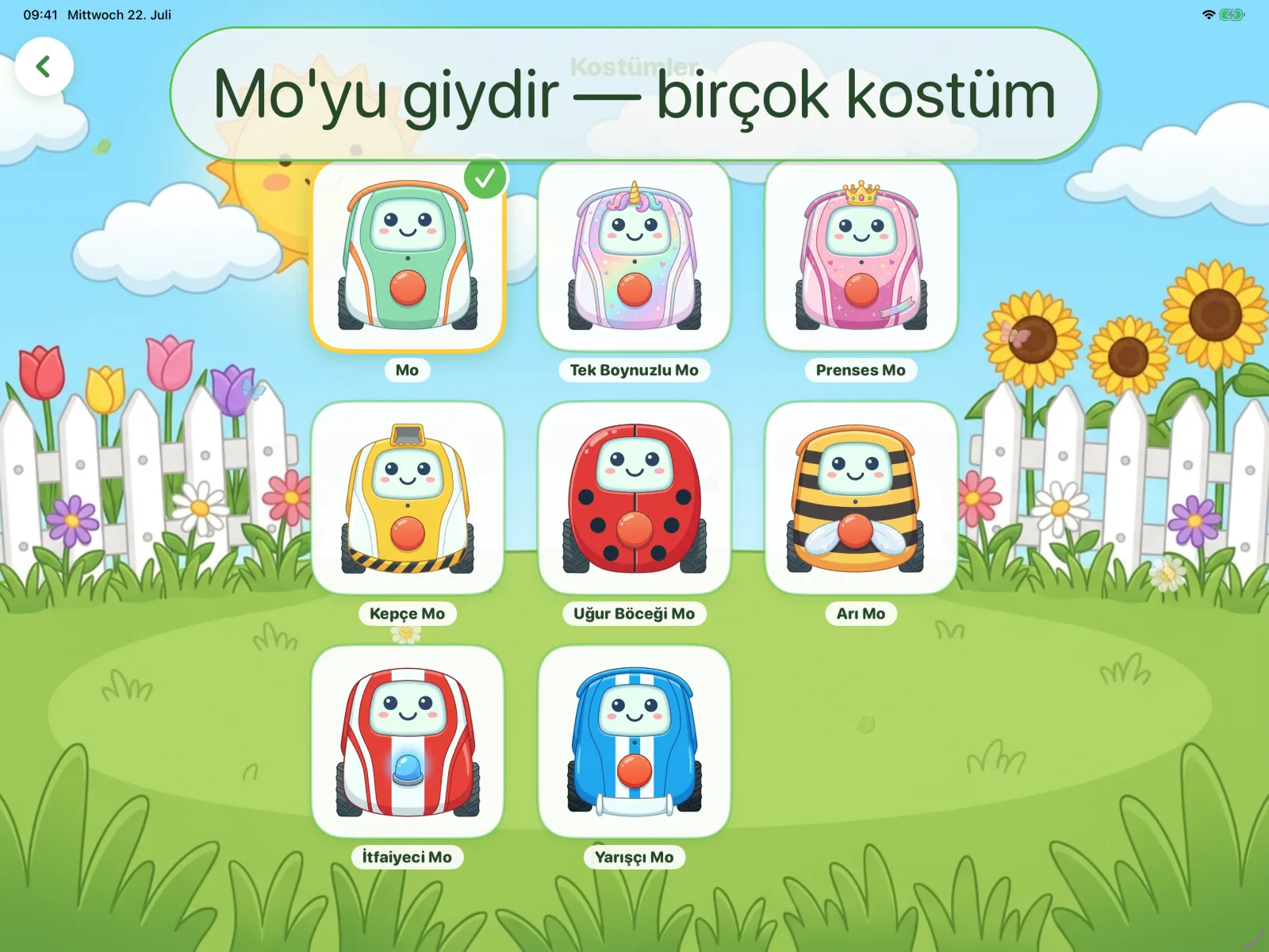 Mo'yu giydir — birçok kostüm